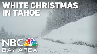 White Christmas in Tahoe: Chains required on snow-covered highways