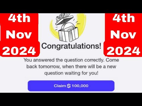 Today 4th November Time Farm Oracle Of Time Answer | Time Farm Daily Combo #timefarm #oracleoftime