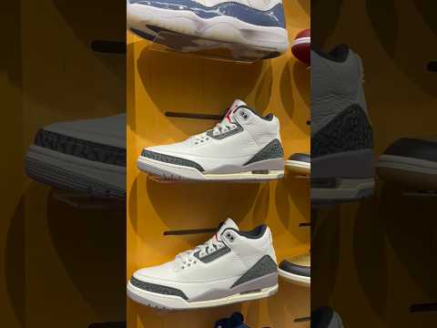 Air Jordan 3 - CEMENT GREY - Grabbing my pair from FINISH LINE