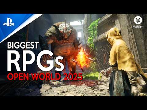 TOP 25 MOST AMBITIOUS Open World RPG Games coming out in 2025