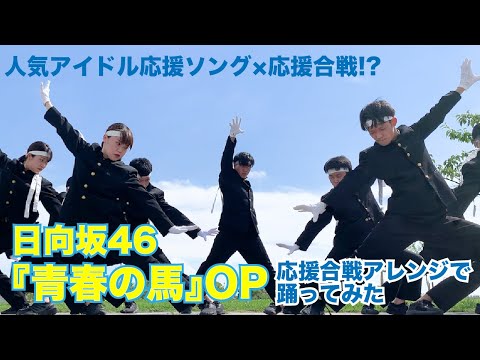 【日向坂46】青春の馬OP踊ってみた（応援合戦アレンジ）