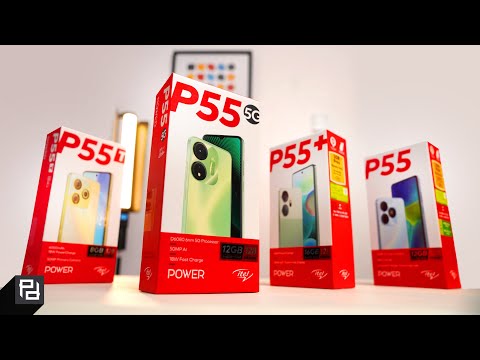 itel P55 5G, P55+, P55T, & P55 Unboxing And Review.