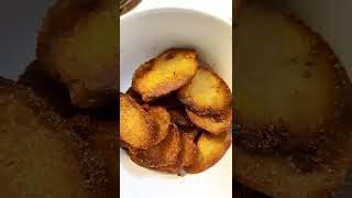 Crispy Arbi Fry | kurkuri arbi fry | Fried taro root | taro root chips | arbi chips  #shorts