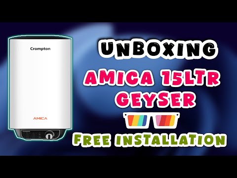 #crompton amica 15ltr Storage Water heater || #amica15ltr #cromptonamica #amica10ltr #amica15ltr