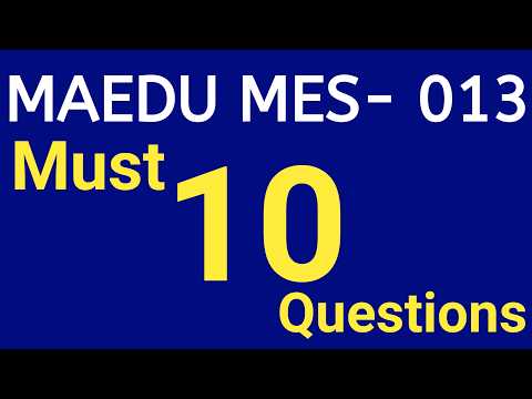 IGNOU mes 013 important questions | ma education | mes 13 Learning, Learner, and Development | MAEDU