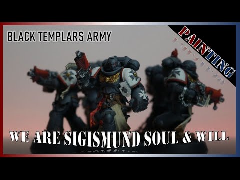 Painting - Black Templar Army Completed (한국어 자막)