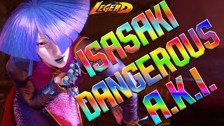 Street Fighter 6 🔥ISASAKA A.K.i. Dangerous & Powerful Gameplay !🔥FightingGameWorldX