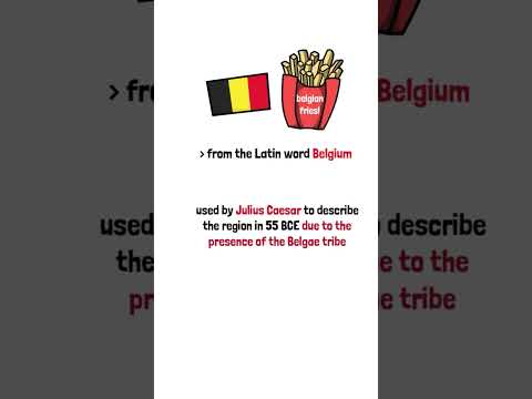 ❓🇧🇪 How did BELGIUM get its name?