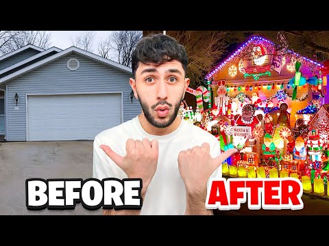 I Transformed My House into a CHRISTMAS WONDERLAND