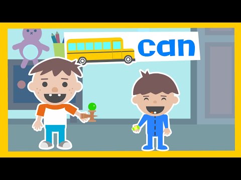 "CAN" You Play with Me? - Kindergarten Sight Words from Woohoo School