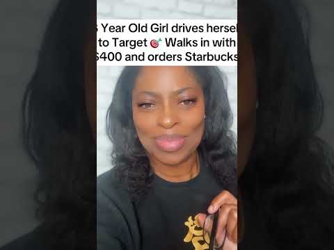 8 year old girl drives to target by herself! I have so many questions