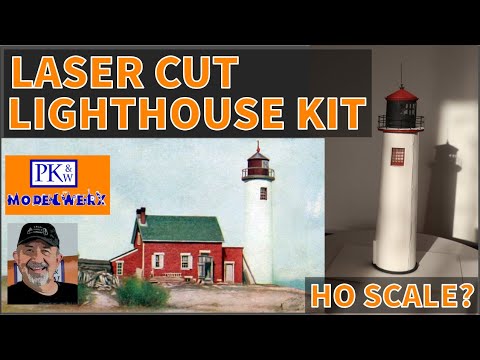 Shipyard Marine Miniatures Lighthouse Kit - unbox, build and review