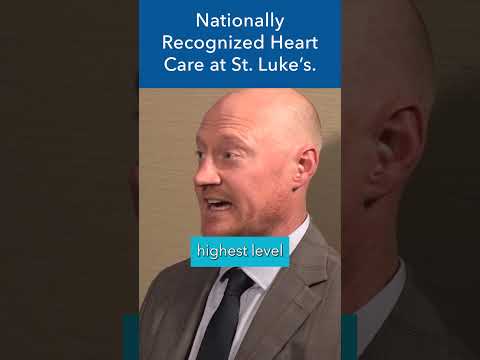 Nationally Recognized Heart Care at St. Luke's #shorts