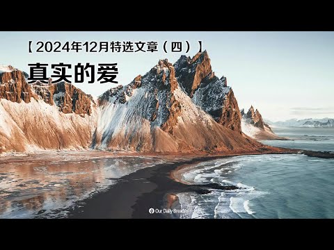 2024年12月特选文章（四）：真实的爱