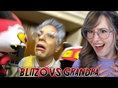 HELLUVA BOSS FAN REACTS TO BLITZO VS GRANDPA