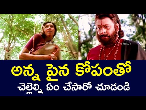 WHAT DID THEY DO TO THE SISTER OUT OF ANGER ON ELDER BROTHER | KRISHNAMRAJU | SUJATHA  | V9 VIDEOS