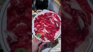 汕头八合里海记牛肉，吊龙8秒就能吃。