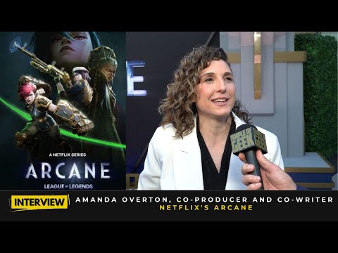 "Arcane League of Legends" Amanda Overton, Co-Producer and Co-Writer talks Season 2