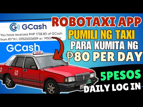 KUMITA AKO NG ₱80 PER DAY=ROBOTAXI LIVE WITHDRAWAL||PUMILI NG TAXI PARA KUMITA+5PHP DAILY BONUS.