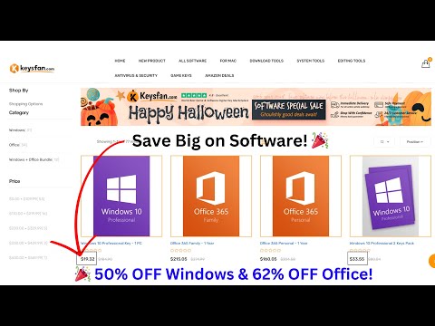 Get Genuine Software Keys: Exclusive Discounts on Windows & Office from Keysfan! #Windows11ProKeys