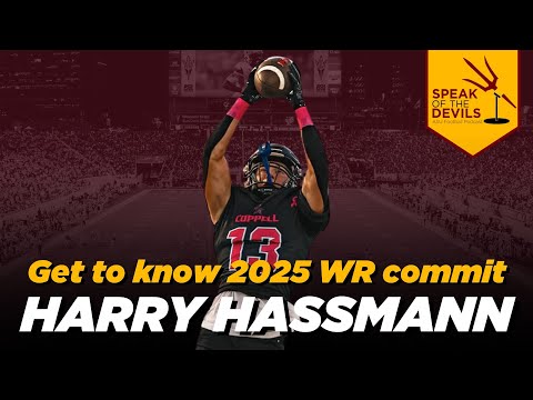 Get to know new ASU WR commit Harry Hassmann