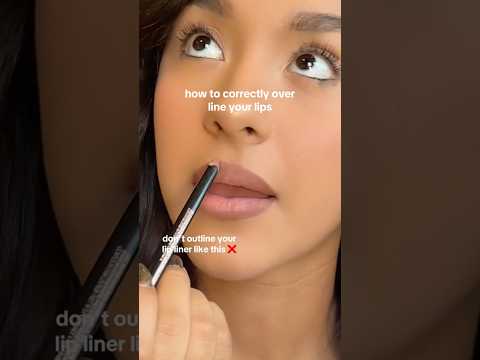 How to correctly overline lips #IPSY #makeup