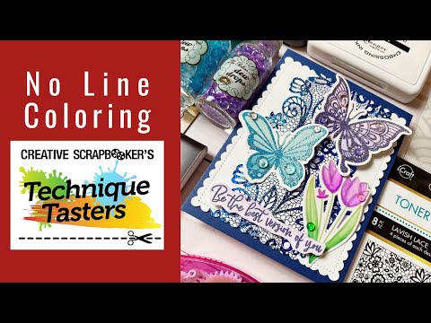 No Line Coloring - Technique Tasters #338