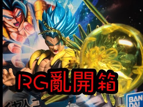 RG亂開箱 七龍珠組合模型 藍神悟吉達 Figure-rise Standard