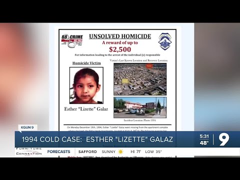 Unsolved: Murder of 6-year-old Esther 'Lizette' Galaz 30 years later