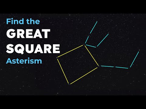 The Great Square of Pegasus Asterism