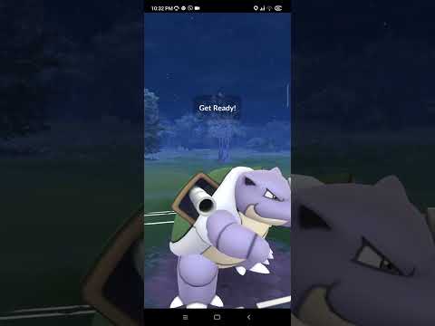 Shiny pokemon against fire grunt(not like I needed to use all of em) | #pokemongo