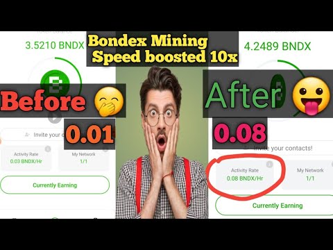 Bondex Mining App|Bondex Origin New Update|Bondex Mining Speed Boosting