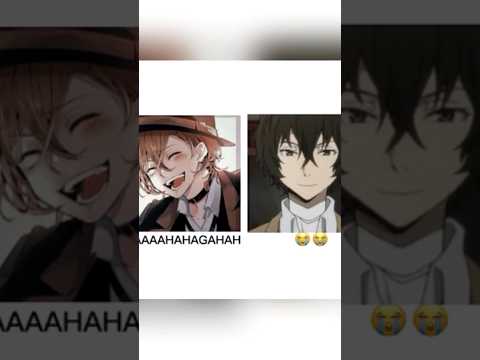 bungo stray dogs chuya and dazai beinh smal is good  #anime