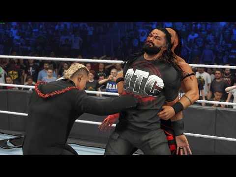 WWE Bad Blood Highlights - Live Today 2k24 Results Roman Reigns Returns Vs Solo Sikoa Smackdown