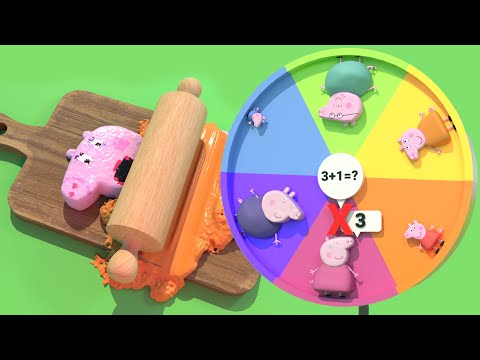 Peppa Pig BIG Brain 🧠 Math Quiz -  [Peppa Pig Parodies] V2