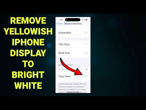 🛠 How to Make Your iPhone Display Bright White | Quick & Easy Fix