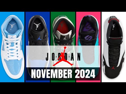 GET THE BEST Air Jordan Release in November 2024