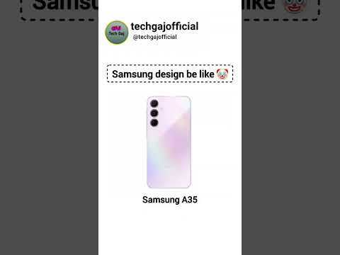 Samsung aur uska design 🤨 #samsung #techmeme #techgaj