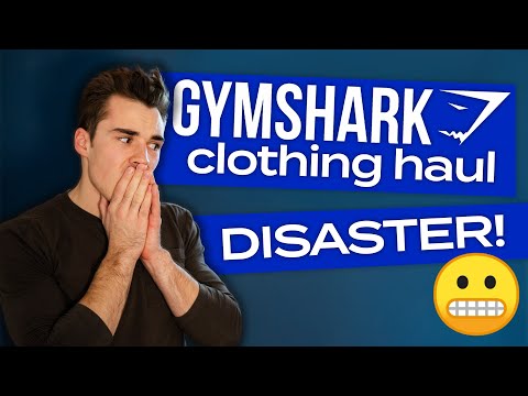 Men's Gym Shark Clothing Haul DISASTER 2022 🤯