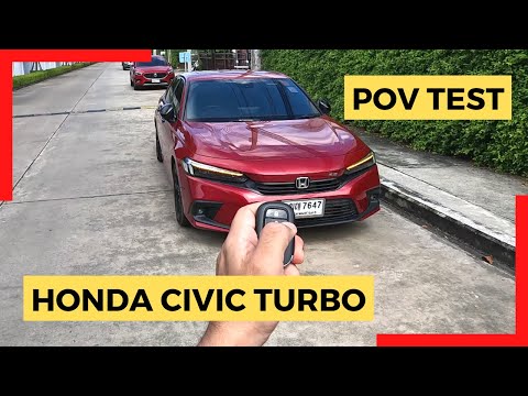 POV Test Drive 2022 Honda Civic 1.5 Turbo