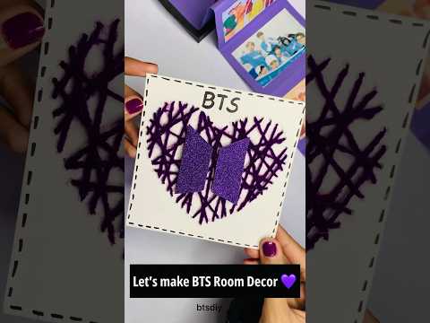 BTS Room Decor ideas #btsarmy #bts #btsshorts #btsroomdecor