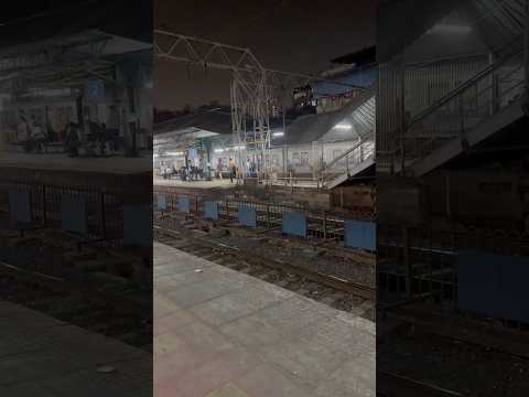 GRANT ROAD STATION #station #grantroad #Ticket #train #journey #pasenger #india #Mumbai #night