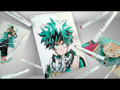 How To Draw Characters Like A Pro! #2 ft. Izuku Midoriya