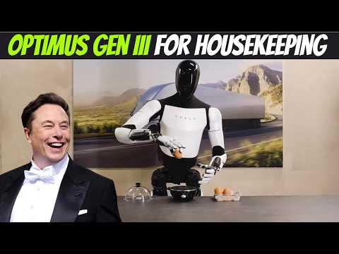 Just Happened! Elon Musk ANNOUNCES New Tesla Bot Optimus for Housekeeping