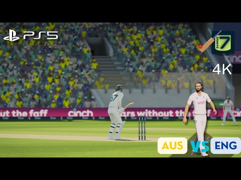 [PS5️⃣]🏏It sounded good !!!🔹🇦🇺 Aus Vs Eng📍Edgbaston🔹#Cricket 24🔹4k🔹#Gameplay🔹60FPS🔹Test