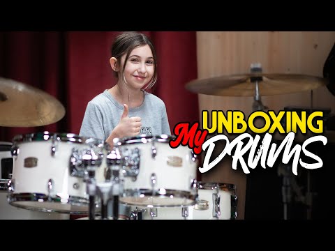 Unboxing My New DRUMS - YAMAHA Stage Custom