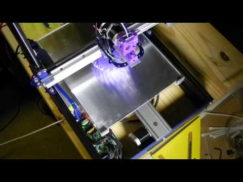 Reprap MendelMax 2.0 Alpha Test Build - First Print