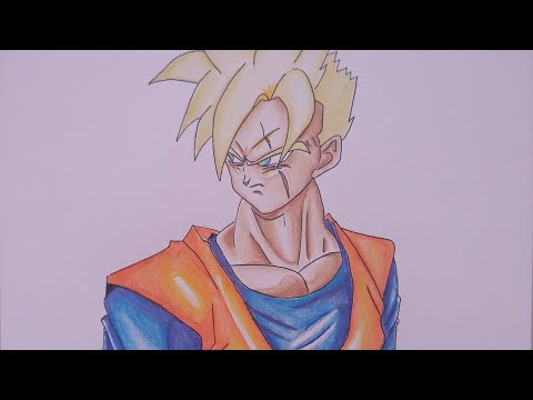 Drawing Future Gohan ( Dragon ball Z)