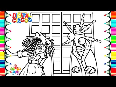 The Amazing Digital Circus Episode 2 Coloring Pages / Ragatha & Kinger / NCS Music