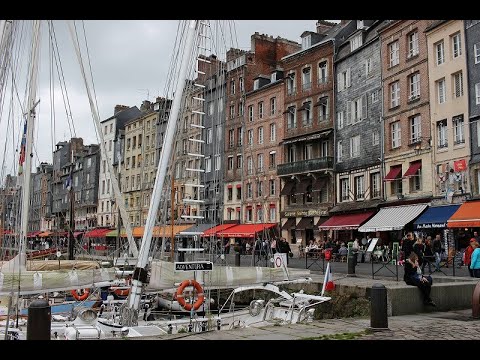 【港町オンフルール】フランス旅行　ノルマンディーの港町へ小旅行　マルシェ散策